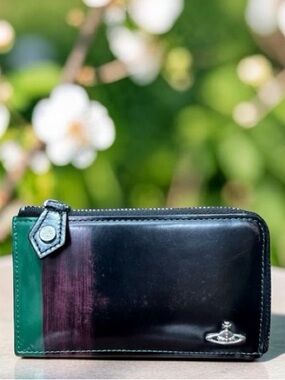 Vivienne Westwood brushstroke orb zip card holder wallet JAPAN, EXCLUSIVE
